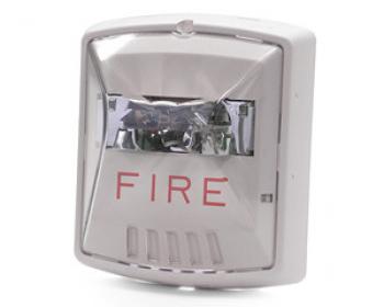 SYS-STW-FIRE Đèn chớp báo cháy với chữ FIRE màu trắng